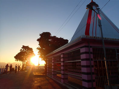 Kunjapuri Temple Sunrise